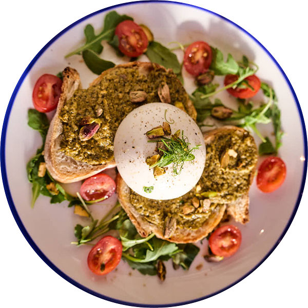 Mediterranean Pesto Burrata