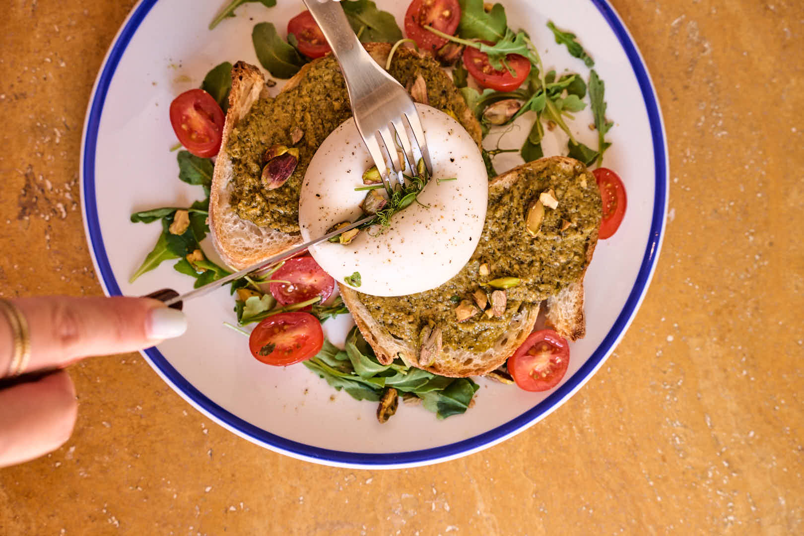 Mediterranean Pesto Burrata